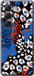 Силиконовый чехол Абстрактный фон v2 для Infinix Hot 50 5G - 5503u-3795 изображение 