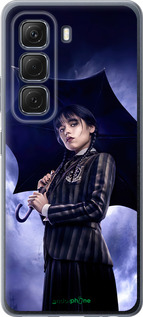 Силиконовый чехол Wednesday v2 для Infinix Hot 50 5G - 5516u-3795 изображение 