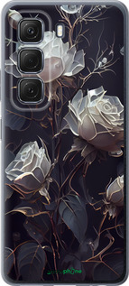 Силиконовый чехол Розы 2 для Infinix Hot 50 5G - 5550u-3795 изображение 