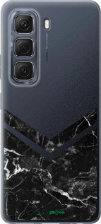 Силиконовый чехол Мраморный шеврон для Infinix Hot 50 5G - 5570u-3795 изображение 