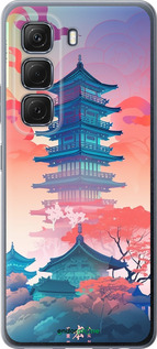 Силиконовый чехол Япония монастырь для Infinix Hot 50 5G - 5590u-3795 изображение 