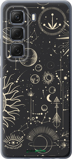 Силиконовый чехол Фаза луны для Infinix Hot 50 5G - 5605u-3795 изображение 