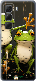 Силиконовый чехол Жабки 2 для Infinix Hot 50 5G - 5657u-3795 изображение 