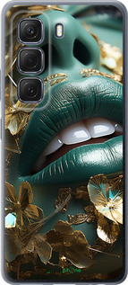 Силиконовый чехол Губы 2 для Infinix Hot 50 5G - 5667u-3795 изображение 