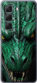 Силиконовый чехол Зелёный дракон v2 для Infinix Hot 50 5G - 5817u-3795 изображение 