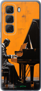 Силиконовый чехол Чехол для телефона Мужчина за Роялем для Infinix Hot 50 5G - 5938u-3795 изображение 