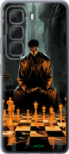 Силиконовый чехол Шахматы для Infinix Hot 50 5G - 5951u-3795 изображение 