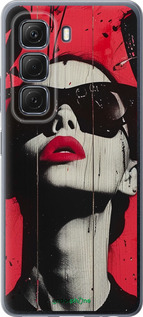 Силиконовый чехол XO Love v1 для Infinix Hot 50 5G - 6045u-3795 изображение 