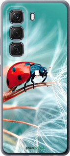 Силиконовый чехол Божья коровка для Infinix Hot 50 5G - 6049u-3795 изображение 