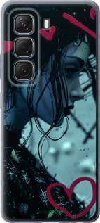 Силиконовый чехол XO Love v2 для Infinix Hot 50 5G - 6057u-3795 изображение 