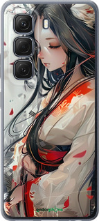 Силиконовый чехол Кицуне для Infinix Hot 50 5G - 6073u-3795 изображение 