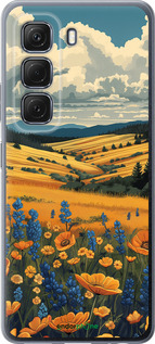 Силиконовый чехол Украинское поле для Infinix Hot 50 5G - 6082u-3795 изображение 