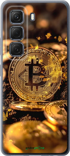 Силиконовый чехол Золотая лихорадка биткойна для Infinix Hot 50 5G - 6089u-3795 изображение 