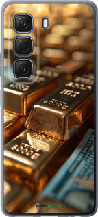 Силиконовый чехол Сияние золота для Infinix Hot 50 5G - 6104u-3795 изображение 