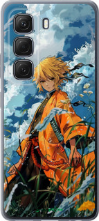 Силиконовый чехол Zenitsu Agatsuma для Infinix Hot 50 5G - 6117u-3795 изображение 