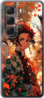 Силиконовый чехол Tanjiro для Infinix Hot 50 5G - 6130u-3795 изображение 