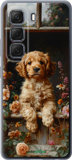 Силиконовый чехол Щенок cocker spaniel для Infinix Hot 50 5G - 6136u-3795 изображение 