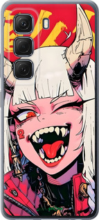 Силиконовый чехол Аниме демон для Infinix Hot 50 5G - 6308u-3795 изображение 