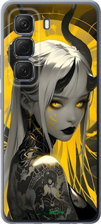 Силиконовый чехол Аниме демон 2 для Infinix Hot 50 5G - 6309u-3795 изображение 