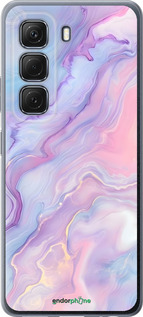 Силиконовый чехол Нежный мрамор для Infinix Hot 50 5G - 6310u-3795 изображение 