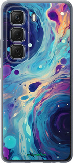 Силиконовый чехол Арт акварель для Infinix Hot 50 5G - 6329u-3795 изображение 