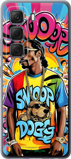 Силиконовый чехол Снуп дог для Infinix Hot 50 5G - 6348u-3795 изображение 