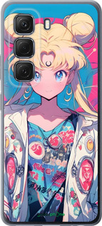 Силиконовый чехол Сейлор Мун 2 для Infinix Hot 50 5G - 6351u-3795 изображение 