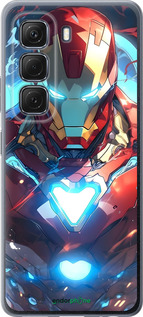 Силиконовый чехол Железный человек для Infinix Hot 50 5G - 6372u-3795 изображение 