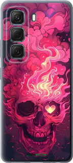 Силиконовый чехол Череп арт для Infinix Hot 50 5G - 6385u-3795 изображение 