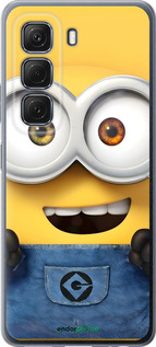 Силиконовый чехол Миньон для Infinix Hot 50 5G - 6389u-3795 изображение 