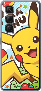 Силиконовый чехол Пикачу 2 для Infinix Hot 50 5G - 6391u-3795 изображение 