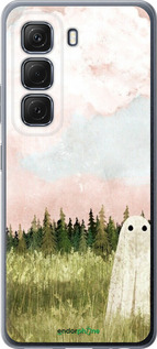 Силиконовый чехол Привидение для Infinix Hot 50 5G - 6401u-3795 изображение 