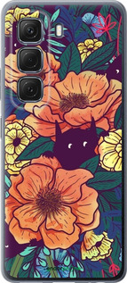 Силіконовий чехол Із зображенням польових квітів для Infinix Hot 50 5G - 6419u-3795 изображение 