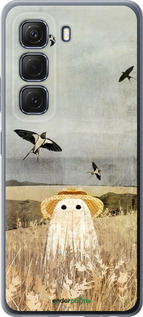 Силіконовий чехол Привид у полі для Infinix Hot 50 5G - 6427u-3795 изображение 