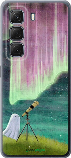 Силиконовый чехол Привидение и звезды для Infinix Hot 50 5G - 6443u-3795 изображение 