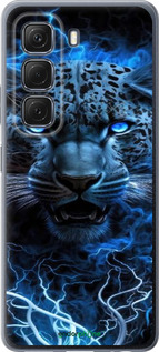 Силиконовый чехол Ледяной леопард для Infinix Hot 50 5G - 6460u-3795 изображение 