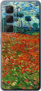 Силиконовый чехол Винсент Ван Гог-Маковое поле для Infinix Hot 50 5G - 6466u-3795 изображение 