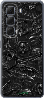 Силиконовый чехол Воронья ярость для Infinix Hot 50 5G - 6474u-3795 изображение 