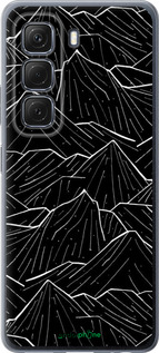 Силиконовый чехол С изображением Темных гор для Infinix Hot 50 5G - 6489u-3795 изображение 