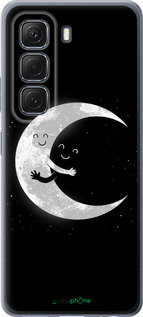 Силиконовый чехол Лунные объятия для Infinix Hot 50 5G - 6508u-3795 изображение 
