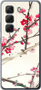 Силіконовий чехол Принт із зображенням цвітіння сакури для Infinix Hot 50 5G - 6545u-3795 изображение 