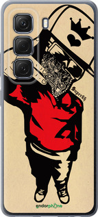 Силиконовый чехол Swag. Super для Infinix Hot 50 5G - 808u-3795 изображение 