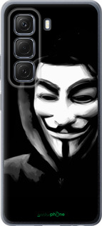 Силиконовый чехол Анонимус для Infinix Hot 50 5G - 832u-3795 изображение 