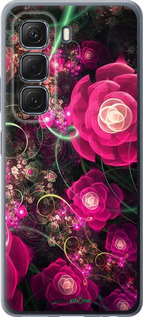 Силиконовый чехол Абстрактные цветы 3 для Infinix Hot 50 5G - 850u-3795 изображение 