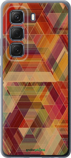 Силиконовый чехол Геометрический узор для Infinix Hot 50 5G - 904u-3795 изображение 