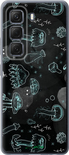 Силіконовий чехол Медузи для Infinix Hot 50 5G - 906u-3795 изображение 