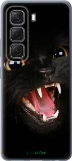 Силиконовый чехол Чёрная кошка для Infinix Hot 50 5G - 932u-3795 изображение 