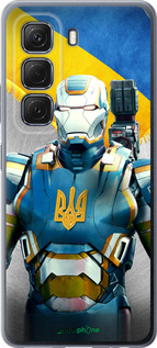 Силиконовый чехол Украинский киборг для Infinix Hot 50 5G - 980u-3795 изображение 