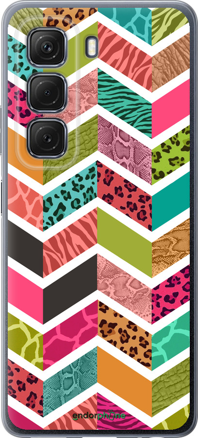 Силиконовый чехол Шеврон v3 для Infinix Hot 50 5G - 1058u-3795 изображение 