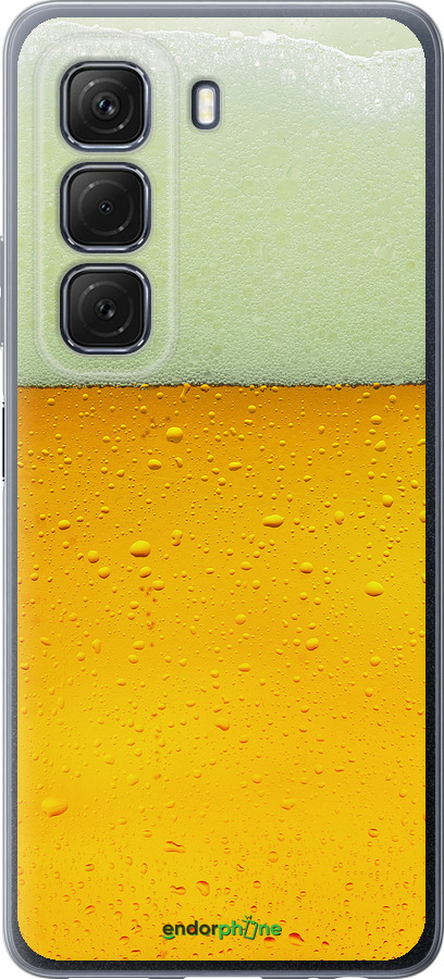 Силиконовый чехол Пиво для Infinix Hot 50 5G - 1145u-3795 изображение 
